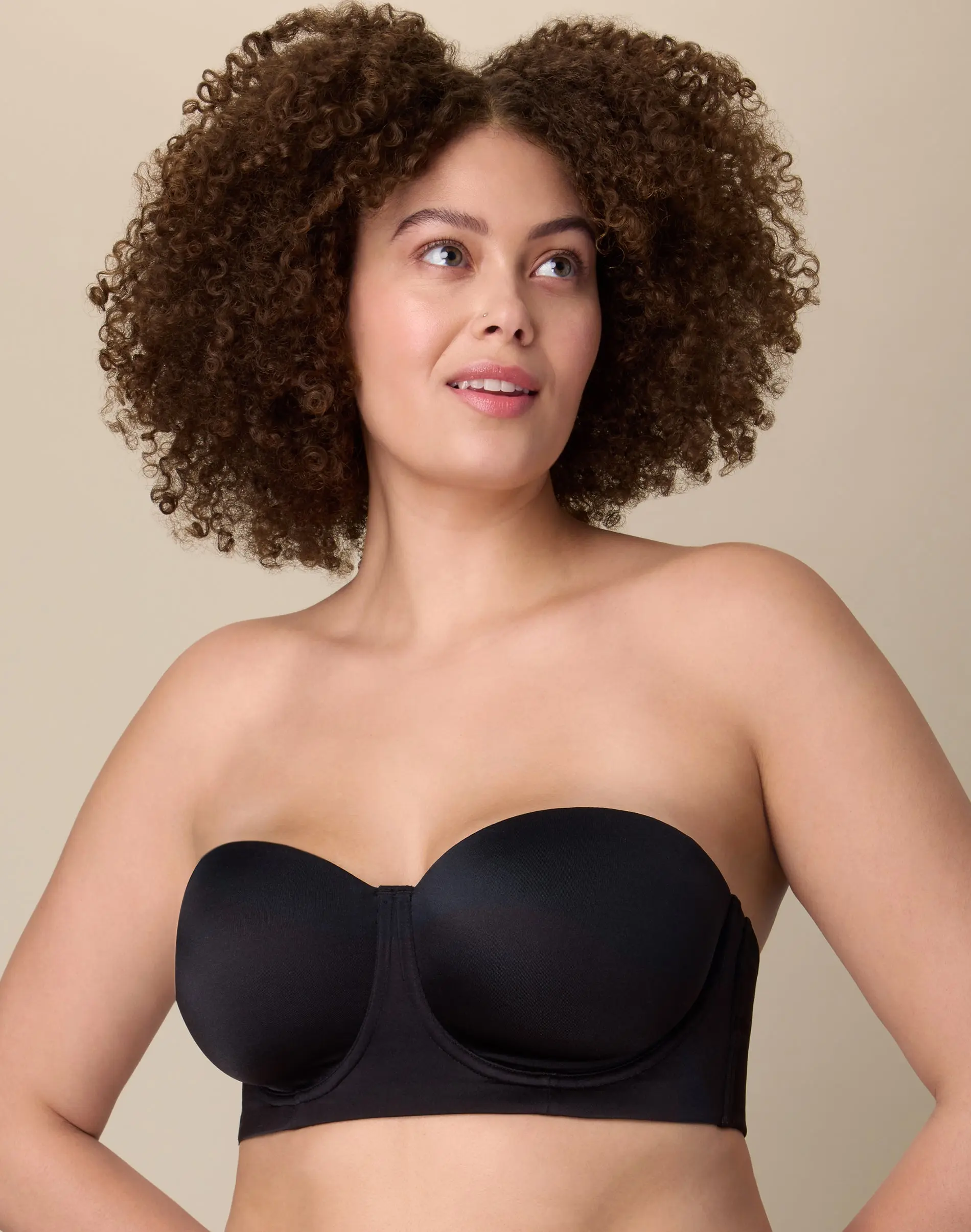 Playtex Full-coverage Strapless Bra With Convertible Straps Moisture-wicking Women's Comfortable Fit Everyday Support Breathable US4801 Fabric Lightweight