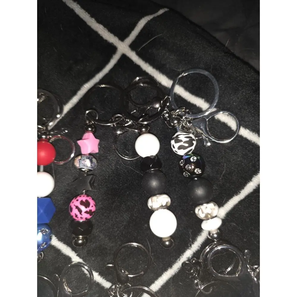 Multi Color Keychains with Customizable Options for Personalization and Style