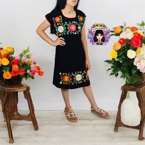 Vestido Ali bordado multicolor Dress