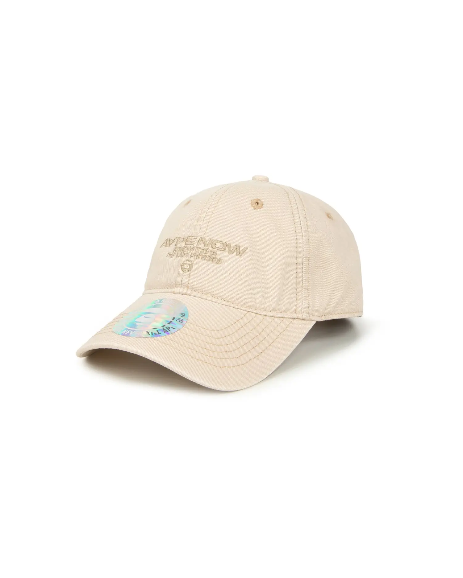 Moonface embroidered cap