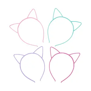 Cat Ears Headbands - 12 Pc.
