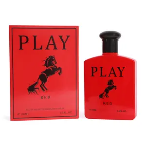 Play Red Eau de Toilette Spray Cologne for Men 100ml/3.4fl.oz. - Fragrance for Men