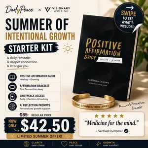 Intentional Growth Starter Kit (Book + Bracelet)