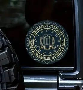 Fbi Bureau Of Investigation Vinyl Sticker
