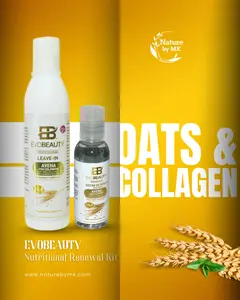EvoBeauty Oat & Collagen Nutritional Renewal Hair Kit