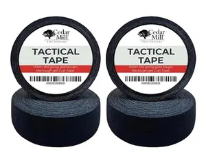 Cedar Mill Waterproof No-Residue Grip Non-Adhesive Polycotton Handle Wrap 4-Pack