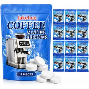 Coffee Maker Cleaner for , , , , Delonghi, Miele - Coffee Machine Cleaner Descaler Tablets with Individually Wrapped - Removes Limescale & Hard Water Buildup