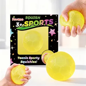 TPR Soccer Squishy Toy Stress Relief Fidget Toy Football Toy