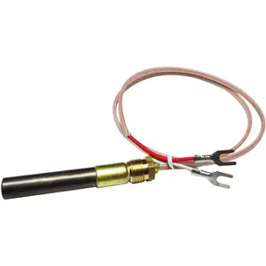 750mv Thermopile for Heat Glo Heatilator,Fireplace Thermopile Replacement Fireplace&Stove Accessories for Fire Gas Stoves Heat&Glo Gas Stoves Oven Water Heater&Frying Furnace (24", Glass Fiber)