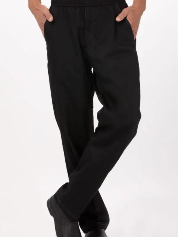 Chef Works Men's Cool Vent Baggy Chef Pants
