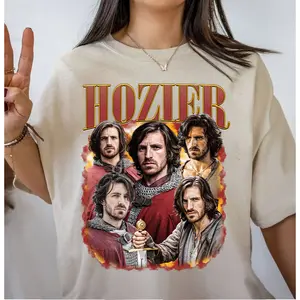 Hozier Gwaine Merlin Shirt Cotton Top Unisex Cotton Top