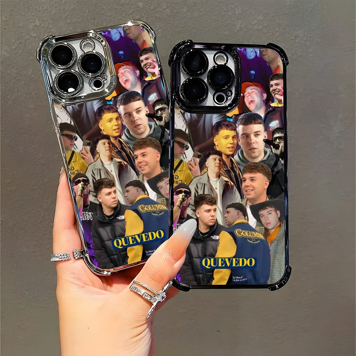 Quevedo Fan Music Artist Smartphone Casing, Cellphone Case Accessories with Protection, Compatible with iPhone 11/12/13/14/15/16 (Pro Max/Plus), Ideal for Concert Lovers & Birthday Gifts, Cover