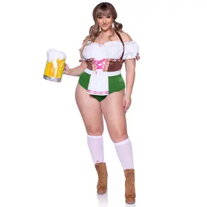 Plus Size Flirty Fraulein Costume