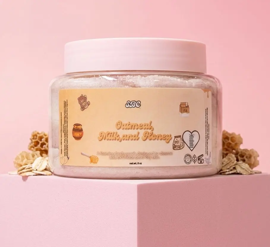 Oatmeal, Milk, and Honey Body Scrub