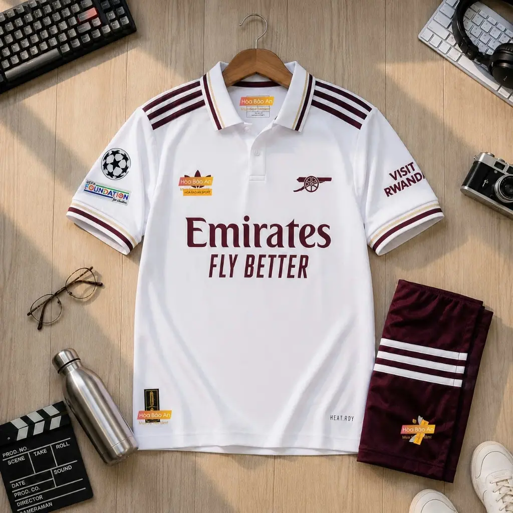 Arsenal FC Away Kit 26/27 – Premium Fabric, Standard Fit, Breathable