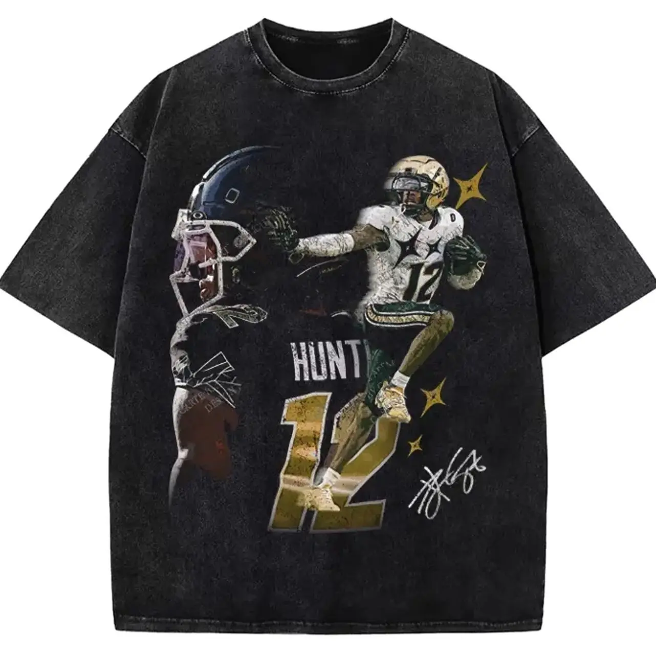 Travis Hunter Graphic Tee Bih You Thought Custom Graphic Football T-Shirt DKC