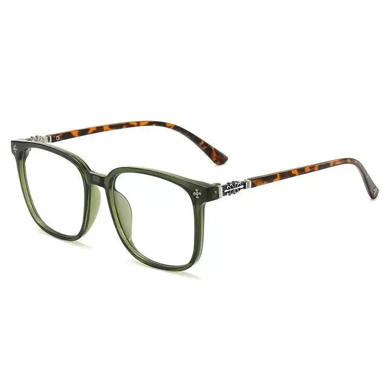 Lyrasses Photochromic Square Glasses | Anti-Blue Light & Anti-Eye Strain Unisex Fashion Frames | Trendy Daily Accessory | Ideal for Gifting