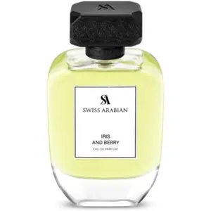 Swiss Arabian Iris and Berry Eau de Parfum – Floral Fruity Perfume for Women with Blackberry, Rose, Champagne & Iris – Long-Lasting Feminine Scent – 3.4 oz (100 ml)
