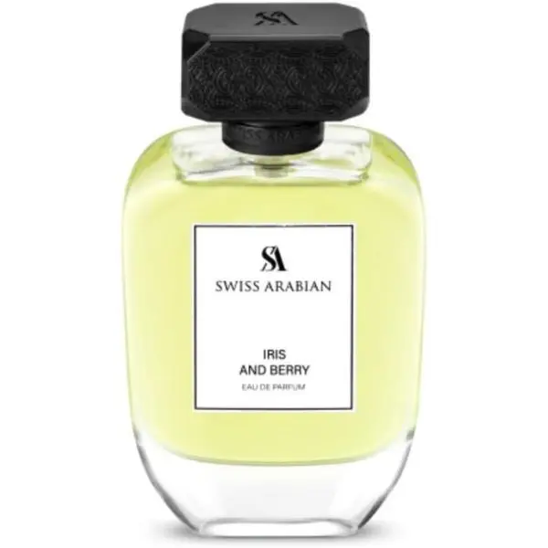 Swiss Arabian Iris and Berry Eau de Parfum – Floral Fruity Perfume for Women with Blackberry, Rose, Champagne & Iris – Long-Lasting Feminine Scent – 3.4 oz (100 ml)