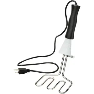 600W Electric Charcoal Starter - BBQ Tool Replacement for Big Green Egg, Kamado Joe, Weber Kettle Grills/Charcoal Grills