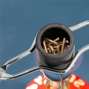 Graphite Crucible Kit, Ingot Mold Kit, High Pure Graphite Torch Melting Casting Kit for Metals, Gold, Silver and Copper Ingot Torch Melting Kit