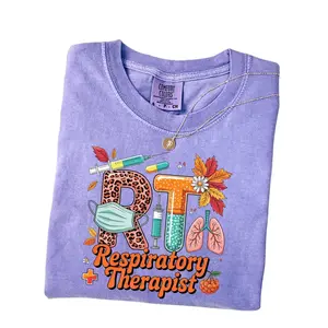 Respiratory Therapist T-Shirt - Comfort Colors Healthcare Hero Design For Pulmonary Therapy Specialist