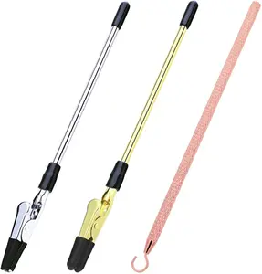 3Pcs Bracelet Helper Tool - Quick Release Fastening Helpers Tool Hooks for Jewelry, Watch, Chain Bracelet Wearing - Easy to Put on Yourself - with Non-Slip Rubber Tips