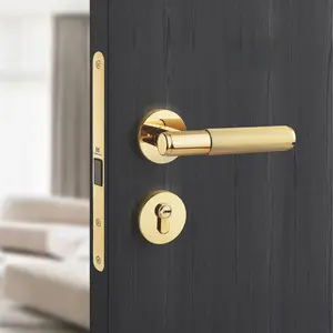Interior door locks with a sense of design