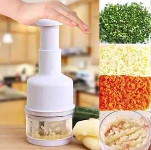 vegetable chopper , Pressing Vegetable Garlic Onion Food Chopper Cutter Slicer Peeler Dicer White , garlic chopper onion chopper food chopper vegetable cutter manual vegetable chopper