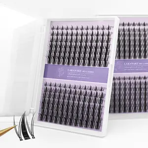 Comic DIY Eyelashes Wispy Lashes Manga Cluster Lashes Segment Individual Fairy Cluster Eyelash Natural Fans