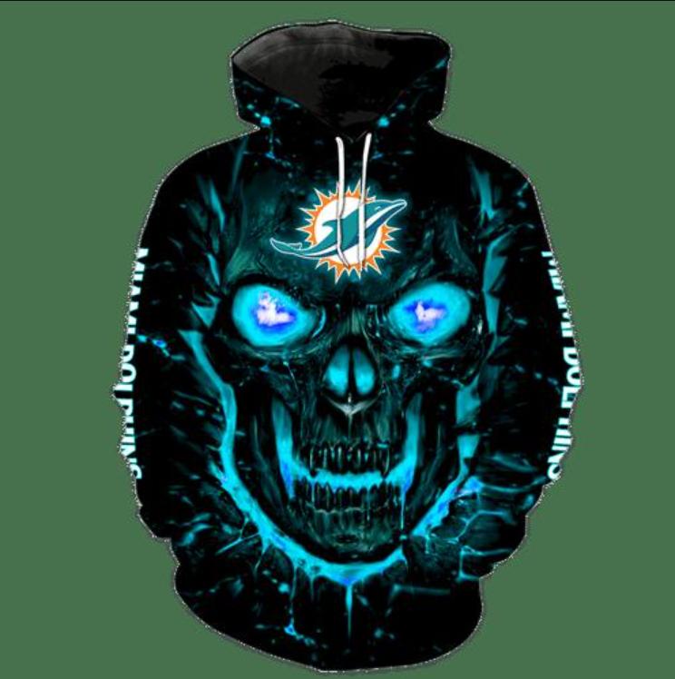 Miami Dolphins V1128 Hoodie And Zipper For Men Women Graphic Drawing Personalize Gift/Zipper Hoodie