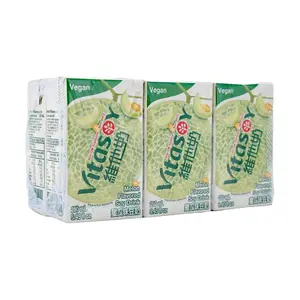 VITASOY Hong Kong Honeydew Melon Soy Milk Drink, 250ml (6-Pack Value Bundle)