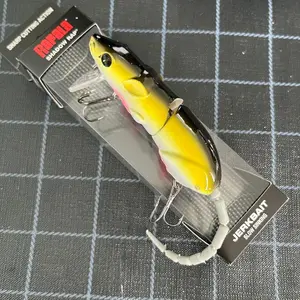 Ever-Reen Mouse Lure Replica, Multi-Segment Fishing Lures for Large Bass, Dogfish, Snakebone Fish, Effective Artificial Baits