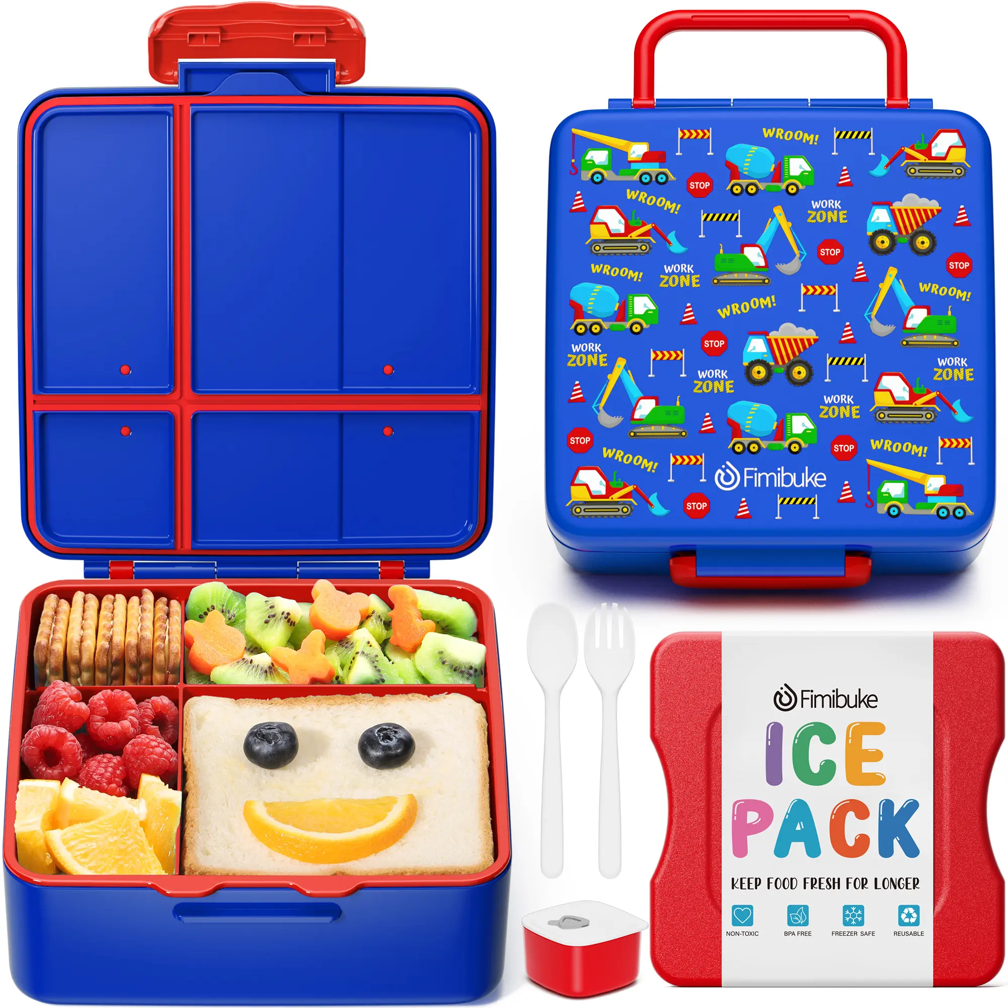 B5.Ice Pack Sets-Bule Truck