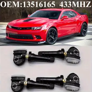 1Pcs/4Pcs OEM#13516165 #433MHZ TPMS/Tire Pressure Sensor For:#BUICK(ENCLAVE ENCORE-GX LACROSSE REGAL) #CADILLAC(ATS CT6 CTS ESCALADE SRX XT4 XT5 XT6) #CHEVROLET(BLAZER CAMARO CAPTIVE CRUZE IMPALA MALIBU SILVERADO TRAILBLAZER TRAX VOLT) #GMC #OPEL...