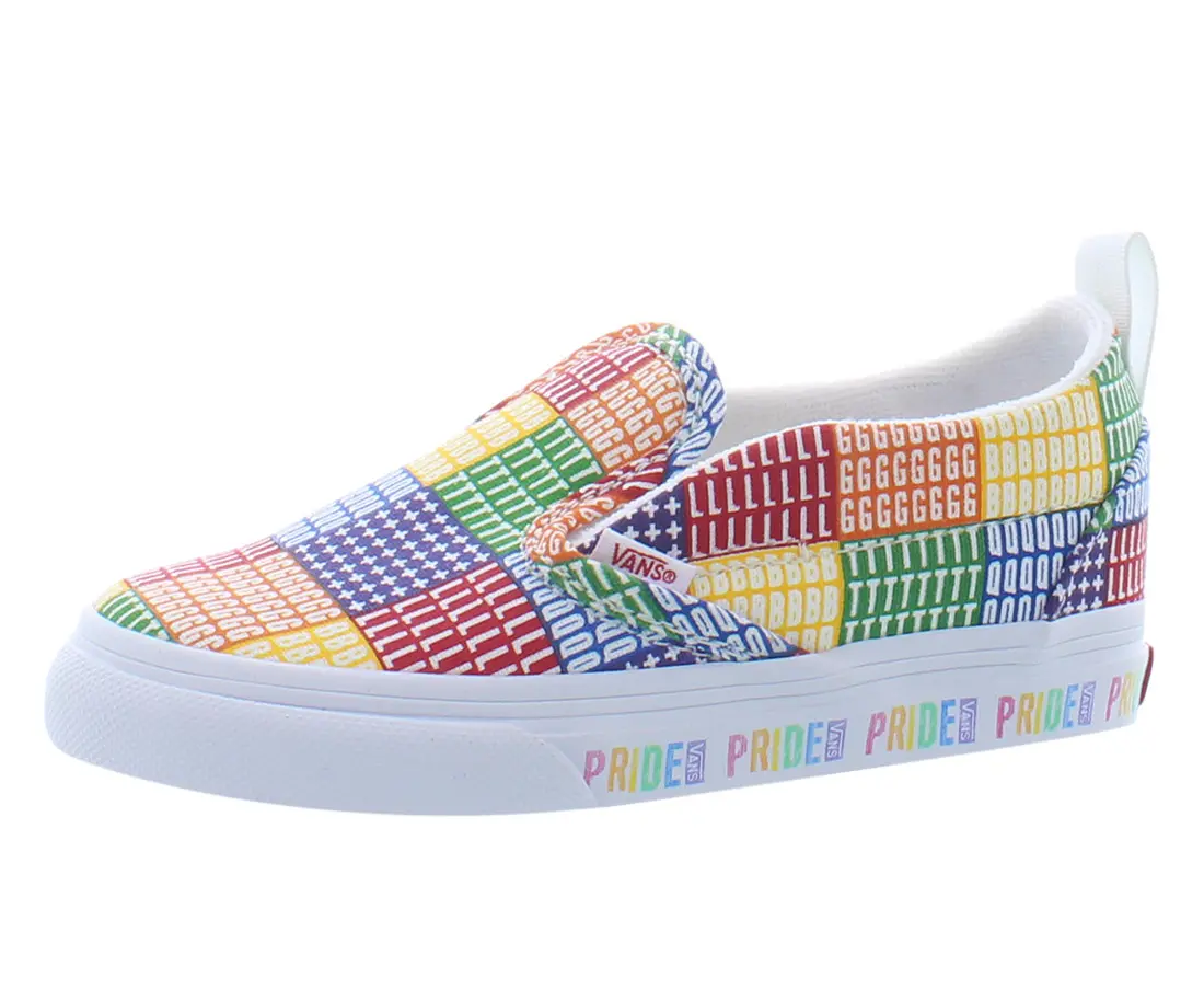 VANS Toddler Boys' Classic Slip-On Checkerboard Canvas Sneakers, Casual Sporty Style with Pull-On Ease, Toddlers