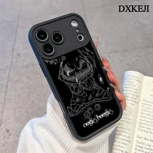 Oogie Boogie Sketch Advanced fashion Pattern TPU Phone Case for iPhone 17 Air 16 15 14 Pro Max 13 12 11 Plus Shockproof Drop Protection Rugged Durable Silicone Cover Cellphone Protective Casing Smartphone Protector Screen Protector