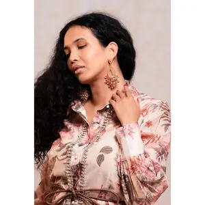 Marquise Rose Gold Earrings