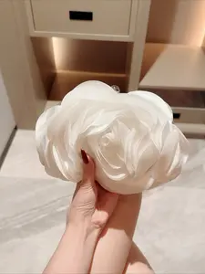 Women's Elegant Flower Design Evening Bag, Exquisite Trendy Clutch Bag, Fashionable Bag for Party Decoration, Vintage Purse