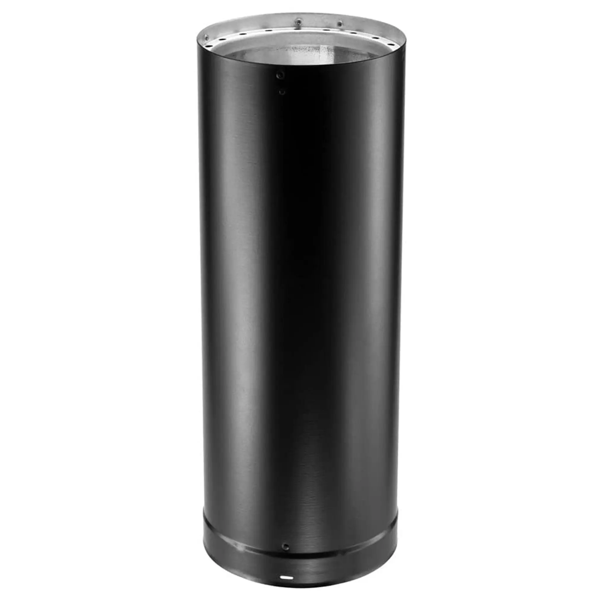 DuraVent DVL 6DVL-12 6-Inch Galvanized Steel Double Wall Stove Pipe, Black DuraVent DVL 6DVL-12 6-Inch Galvanized Steel Double Wall Stove Pipe, Black