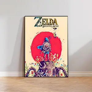 Legend of zelda, Breath of the wild, Botw Zelda Art, Lost Woods Breath of the WiPoster
