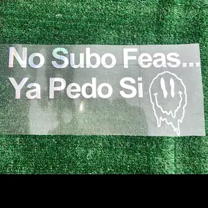 No subo feas Sticker