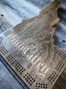 Cribbage Board IDAHO-SunValley