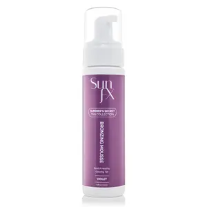 SunFX Self Tanning All Natural Violet Based Bronzing Mousse