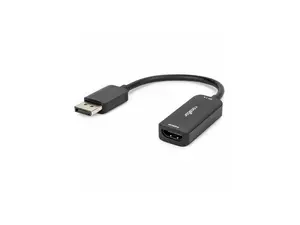 Rocstor DisplayPort to HDMI Adapter - 4K DP to HDMI Converter - UHD 4K 60Hz - 1 x 20-pin DisplayPort 1.4 Digital Audio/Video - Male - 1 x 19-pin HDMI 2.0 Digital Audio/Video - Female - 3840 x 2160 Sup