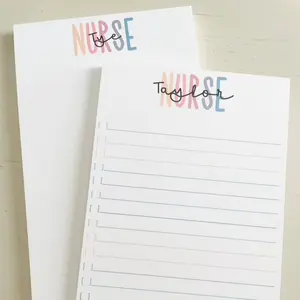 Nurse Customized Notepad Nurse Customized Notepad