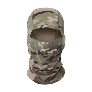 Unisex Youth Camouflage Neck Gaiter, Quick Dry Mesh Face Cover with UV Protection for Fishing, Cycling