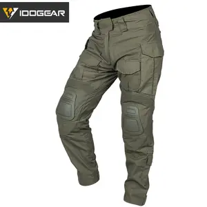 IDOGEAR Men's G3  Pants with Knee Pads  Trousers For Outdoor Training Sweatpantsmen 3201