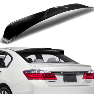 For 2013 - 2017 Honda Accord Sedan 4DOOR Smoke Acrylic Rear Window Roof Visor Spoiler