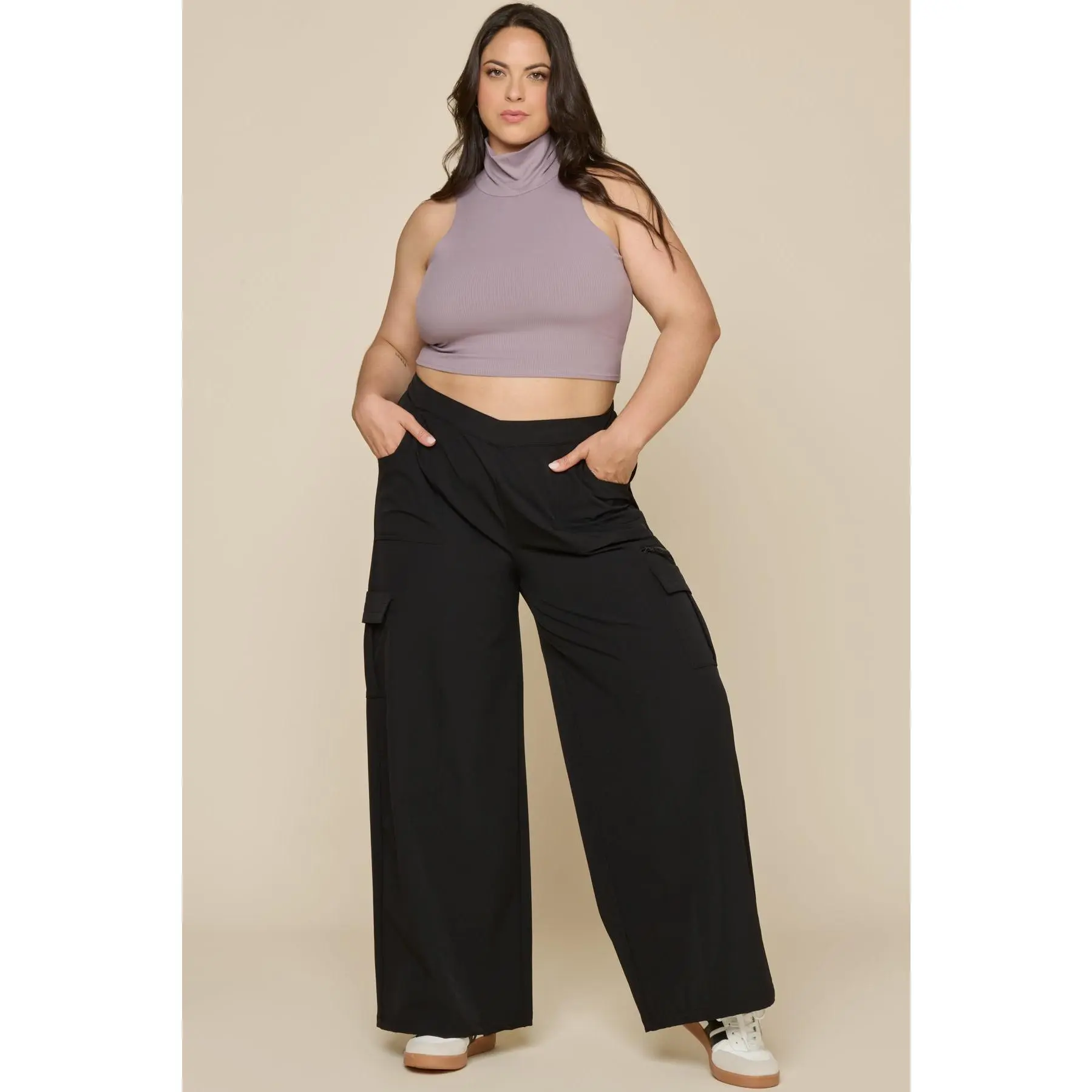 Y2K Cargo Pant - Black